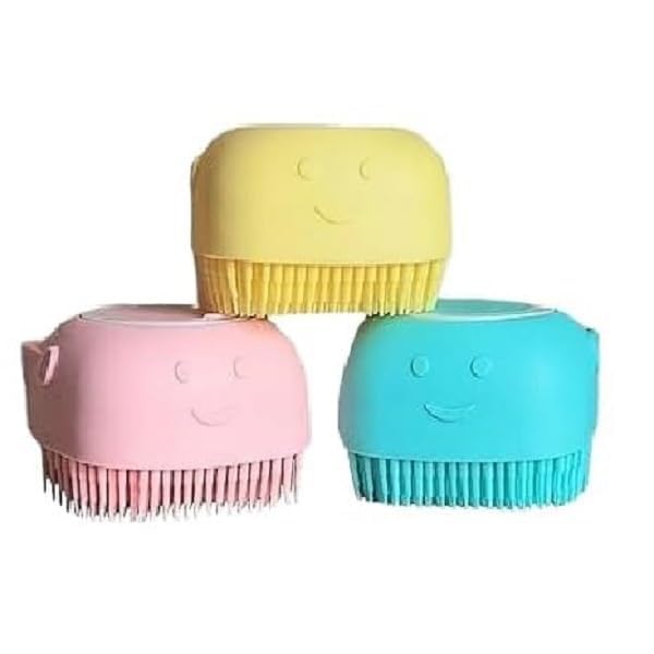 Body Scrubber with Soap Dispenser Brush - Image 3