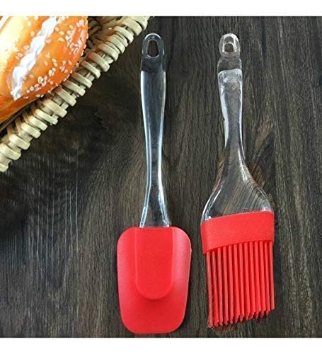 Silicone Kitchen Brush and Spatula Set – Heat Resistant Cooking Tools for Baking & Food Preparation - Image 4