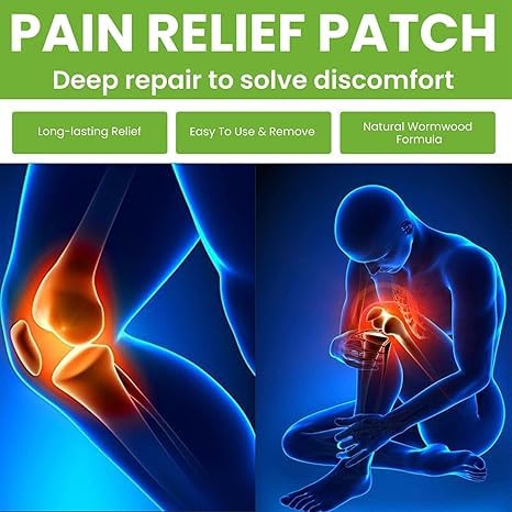 Knee Pain Relief Patches, Pack Of 10 Natural Herbal Patches - Image 4