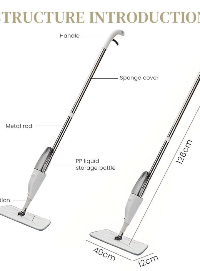 Floor cleaning spray mop