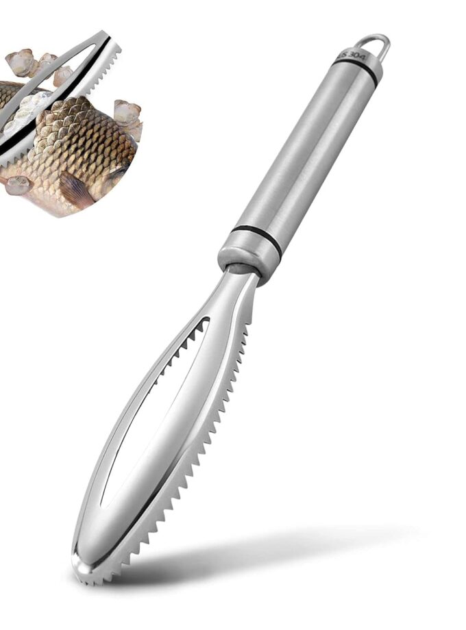 Fish Scaler, Fish Scaler Stainless Steel Fish Scaler Remover