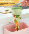 Automatic Multifunctional Filter Cactus Kitchen Sink Drain Strainer,Self-Cleaning Press Kitchen and Bathroom Sink Waste Collector