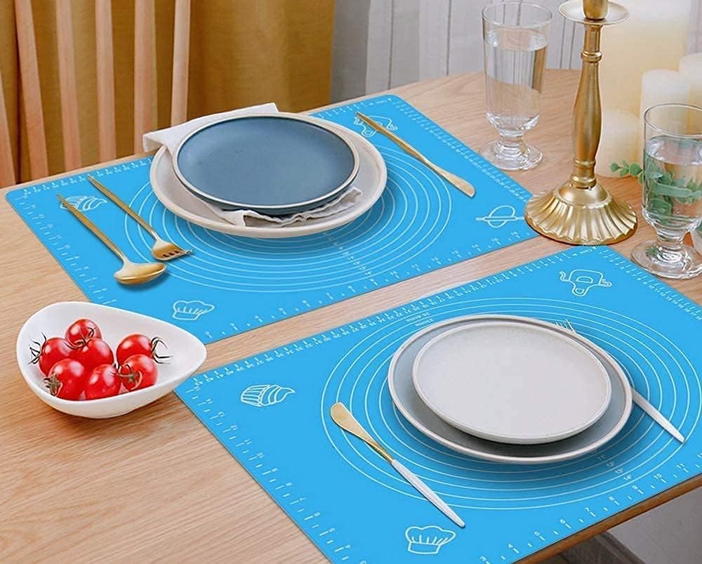 Silicon Fondant Rolling Mat Big Size (Color May Vary) - Image 8