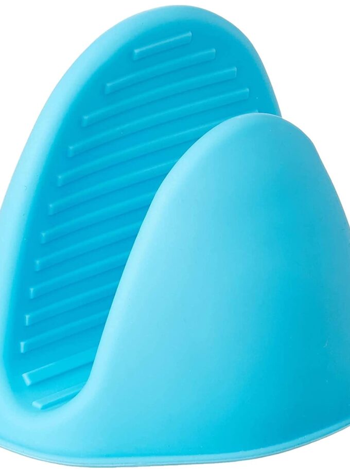 Pair of Silicone Microwave Oven Heat Resistant Cooking Pinch Grip Mitts Mitten Gripper Kitchen Pot Holders Hand Clip Convenient Kitchen Pot Holder Utensil Tool Glove