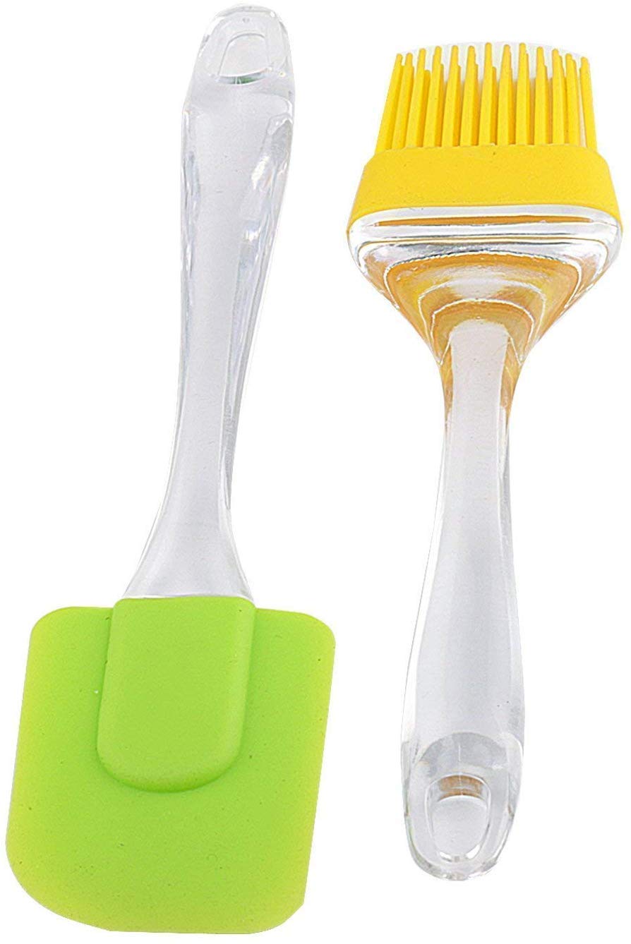 Silicone Kitchen Brush and Spatula Set – Heat Resistant Cooking Tools for Baking & Food Preparation - Image 5