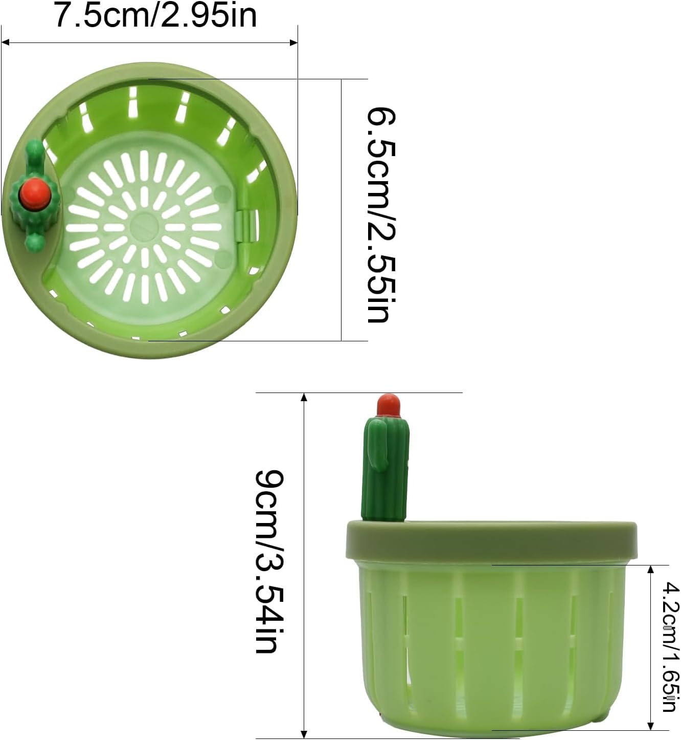 Automatic Multifunctional Filter Cactus Kitchen Sink Drain Strainer, Sink Waste Collector | Cactus sink drain filter - Image 3