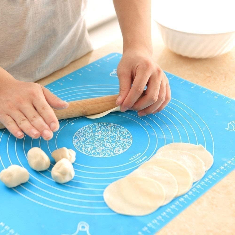 Silicon Fondant Rolling Mat Big Size (Color May Vary) - Image 4