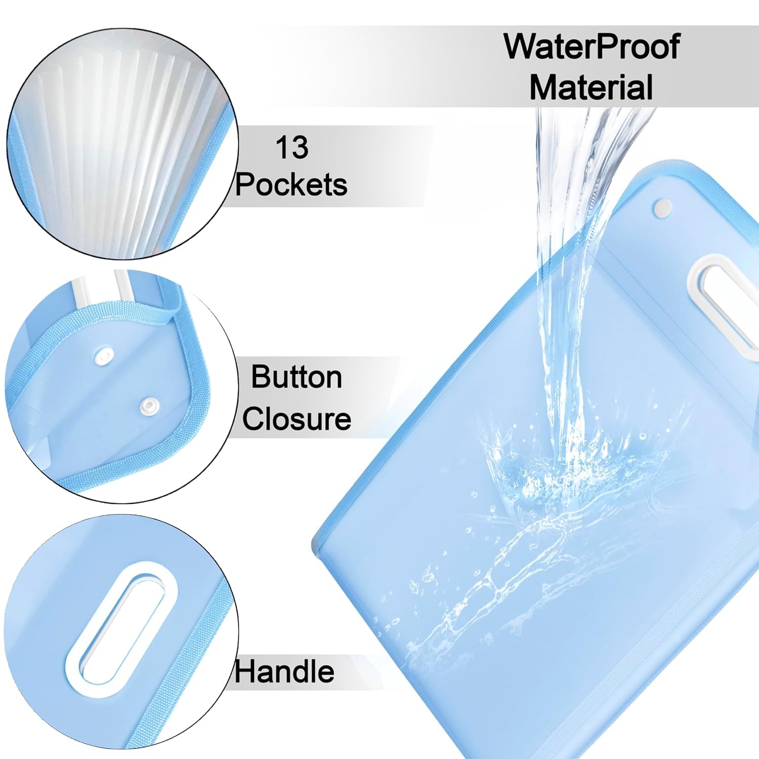 Multi-Layer Expanding Folder 13 Layer A4 Paper File Folder - Image 6