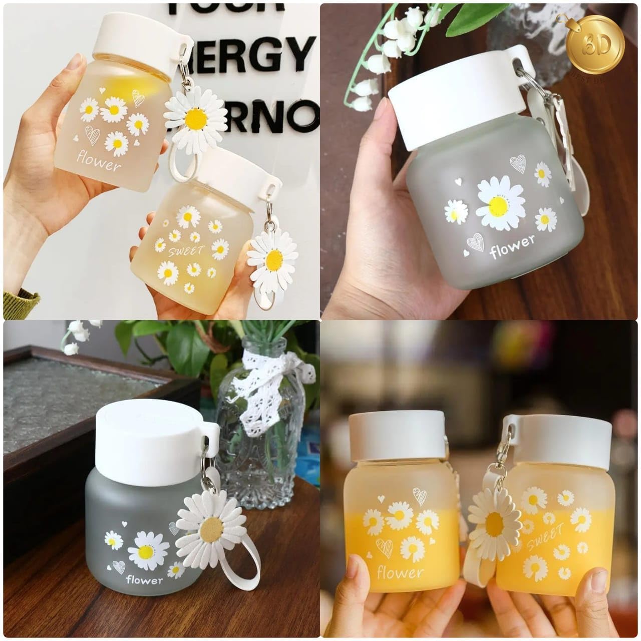 300ml Daisy bottle - Image 9