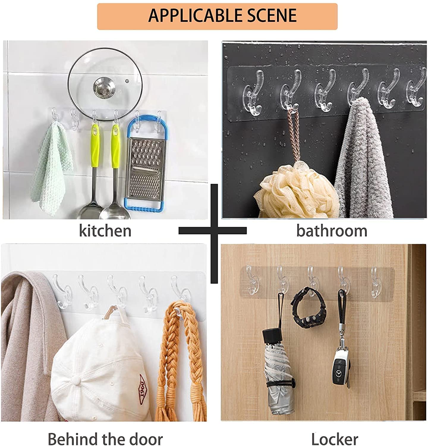 6 Pcs Sticker Hook - Image 8