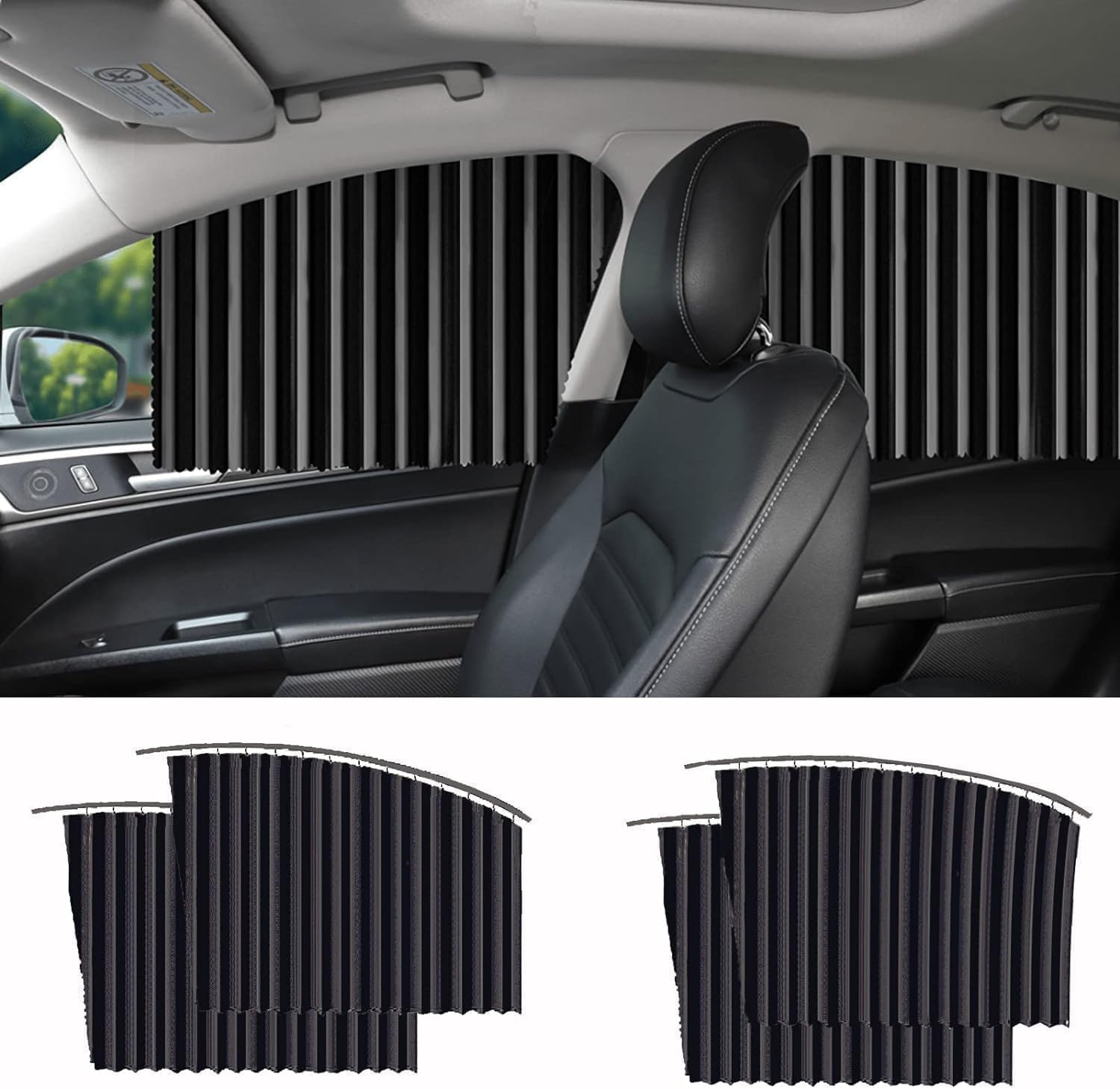 Car Side Window Curtains